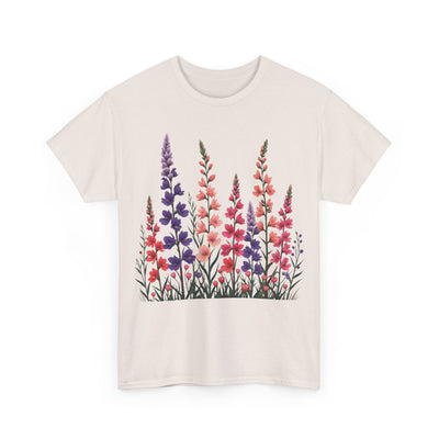 Wildflowers, Graphic T-Shirts for Women, Floral Shirt, Womens Short Sleeve, Ladies Graphic Tees #5118TTS