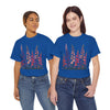 Wildflowers, Graphic T-Shirts for Women, Floral Shirt, Womens Short Sleeve, Ladies Graphic Tees #5118TTS