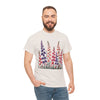Wildflowers, Graphic T-Shirts for Women, Floral Shirt, Womens Short Sleeve, Ladies Graphic Tees #5118TTS