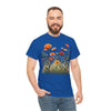 Wildflowers and Orange Roses, Graphic T-Shirts for Women, Floral Shirt, Womens Short Sleeve, Ladies Graphic Tees #5045TTS
