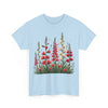 Wildflowers, Graphic T-Shirts for Women, Floral Shirt, Womens Short Sleeve, Ladies Graphic Tees #5122TTS
