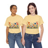Wildflowers, Graphic T-Shirts for Women, Floral Shirt, Womens Short Sleeve, Ladies Graphic Tees #5112TTS