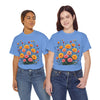 Wildflowers and Pink & Yellow Roses, Graphic T-Shirts for Women, Floral Shirt, Womens Short Sleeve, Ladies Graphic Tees #5140TTS