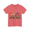 Wildflowers, Graphic T-Shirts for Women, Floral Shirt, Womens Short Sleeve, Ladies Graphic Tees #5112TTS
