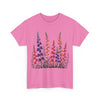 Wildflowers, Graphic T-Shirts for Women, Floral Shirt, Womens Short Sleeve, Ladies Graphic Tees #5118TTS