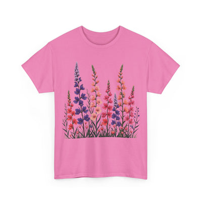 Wildflowers, Graphic T-Shirts for Women, Floral Shirt, Womens Short Sleeve, Ladies Graphic Tees #5118TTS