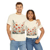 Wildflowers, Graphic T-Shirts for Women, Floral Shirt, Womens Short Sleeve, Ladies Graphic Tees #5102TTS