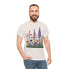 Wildflowers, Graphic T-Shirts for Women, Floral Shirt, Womens Short Sleeve, Ladies Graphic Tees #5125TTS