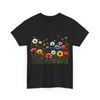 Wildflowers, Graphic T-Shirts for Women, Floral Shirt, Womens Short Sleeve, Ladies Graphic Tees #5114TTS