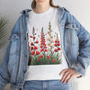 Wildflowers, Graphic T-Shirts for Women, Floral Shirt, Womens Short Sleeve, Ladies Graphic Tees #5122TTS
