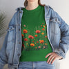 Wildflowers, Graphic T-Shirts for Women, Floral Shirt, Womens Short Sleeve, Ladies Graphic Tees #5102TTS