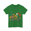Wildflowers, Graphic T-Shirts for Women, Floral Shirt, Womens Short Sleeve, Ladies Graphic Tees #5115TTS