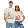 Wildflowers, Graphic T-Shirts for Women, Floral Shirt, Womens Short Sleeve, Ladies Graphic Tees #5115TTS