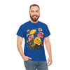 Wildflowers and Pink & Yellow Roses, Graphic T-Shirts for Women, Floral Shirt, Womens Short Sleeve, Ladies Graphic Tees #5148TTS