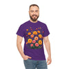Wildflowers and Pink & Yellow Roses, Graphic T-Shirts for Women, Floral Shirt, Womens Short Sleeve, Ladies Graphic Tees #5140TTS
