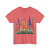 Wildflowers, Graphic T-Shirts for Women, Floral Shirt, Womens Short Sleeve, Ladies Graphic Tees #5120TTS