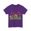 Wildflowers, Graphic T-Shirts for Women, Floral Shirt, Womens Short Sleeve, Ladies Graphic Tees #5117TTS