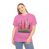 Wildflowers, Graphic T-Shirts for Women, Floral Shirt, Womens Short Sleeve, Ladies Graphic Tees #5122TTS