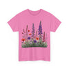 Wildflowers, Graphic T-Shirts for Women, Floral Shirt, Womens Short Sleeve, Ladies Graphic Tees #5125TTS