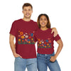 Wildflowers, Graphic T-Shirts for Women, Floral Shirt, Womens Short Sleeve, Ladies Graphic Tees #5112TTS