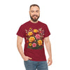 Wildflowers and Pink & Yellow Roses, Graphic T-Shirts for Women, Floral Shirt, Womens Short Sleeve, Ladies Graphic Tees #5142TTS