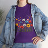 Wildflowers, Graphic T-Shirts for Women, Floral Shirt, Womens Short Sleeve, Ladies Graphic Tees #5114TTS