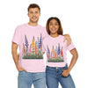 Wildflowers, Graphic T-Shirts for Women, Floral Shirt, Womens Short Sleeve, Ladies Graphic Tees #5120TTS