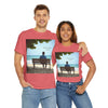 Have You Forgiven Your Ex?  Man on Bench Looking at Waves, Forgiving T-Shirt, Forgiveness, Relationship Healing Top #5005STS
