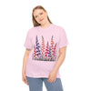 Wildflowers, Graphic T-Shirts for Women, Floral Shirt, Womens Short Sleeve, Ladies Graphic Tees #5118TTS