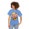 Wildflowers and Pink & Yellow Roses, Graphic T-Shirts for Women, Floral Shirt, Womens Short Sleeve, Ladies Graphic Tees #5145TTS