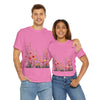 Wildflowers, Graphic T-Shirts for Women, Floral Shirt, Womens Short Sleeve, Ladies Graphic Tees #5104TTS