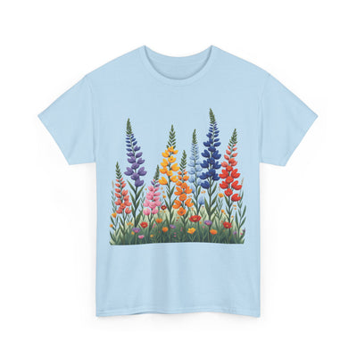 Wildflowers, Graphic T-Shirts for Women, Floral Shirt, Womens Short Sleeve, Ladies Graphic Tees #5120TTS