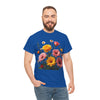 Wildflowers and Pink & Yellow Roses, Graphic T-Shirts for Women, Floral Shirt, Womens Short Sleeve, Ladies Graphic Tees #5147TTS