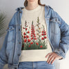 Wildflowers, Graphic T-Shirts for Women, Floral Shirt, Womens Short Sleeve, Ladies Graphic Tees #5122TTS