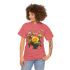 Wildflowers and Pink & Yellow Roses, Graphic T-Shirts for Women, Floral Shirt, Womens Short Sleeve, Ladies Graphic Tees #5143TTS