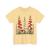 Wildflowers, Graphic T-Shirts for Women, Floral Shirt, Womens Short Sleeve, Ladies Graphic Tees #5123TTS
