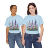 Wildflowers, Graphic T-Shirts for Women, Floral Shirt, Womens Short Sleeve, Ladies Graphic Tees #5125TTS