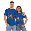 Wildflowers, Graphic T-Shirts for Women, Floral Shirt, Womens Short Sleeve, Ladies Graphic Tees #5112TTS