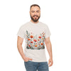 Wildflowers, Graphic T-Shirts for Women, Floral Shirt, Womens Short Sleeve, Ladies Graphic Tees #5102TTS