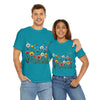 Wildflowers, Graphic T-Shirts for Women, Floral Shirt, Womens Short Sleeve, Ladies Graphic Tees #5114TTS