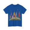 Wildflowers, Graphic T-Shirts for Women, Floral Shirt, Womens Short Sleeve, Ladies Graphic Tees #5120TTS