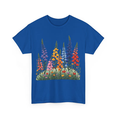 Wildflowers, Graphic T-Shirts for Women, Floral Shirt, Womens Short Sleeve, Ladies Graphic Tees #5120TTS