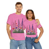 Wildflowers, Graphic T-Shirts for Women, Floral Shirt, Womens Short Sleeve, Ladies Graphic Tees #5125TTS