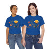 Wildflowers and a Yellow Rose, Graphic T-Shirts for Women, Floral Shirt, Womens Short Sleeve, Ladies Graphic Tees #5010TTS