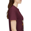 Wildflowers and Red Roses, Graphic T-Shirts for Women, Floral Shirt, Womens Short Sleeve, Ladies Graphic Tees #5128TTS