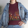 Wildflowers, Graphic T-Shirts for Women, Floral Shirt, Womens Short Sleeve, Ladies Graphic Tees #5104TTS