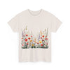Wildflowers, Graphic T-Shirts for Women, Floral Shirt, Womens Short Sleeve, Ladies Graphic Tees #5104TTS