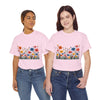 Wildflowers, Graphic T-Shirts for Women, Floral Shirt, Womens Short Sleeve, Ladies Graphic Tees #5112TTS