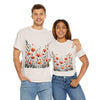 Wildflowers, Graphic T-Shirts for Women, Floral Shirt, Womens Short Sleeve, Ladies Graphic Tees #5102TTS