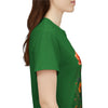 Wildflowers and Orange Roses, Graphic T-Shirts for Women, Floral Shirt, Womens Short Sleeve, Ladies Graphic Tees #5046TTS